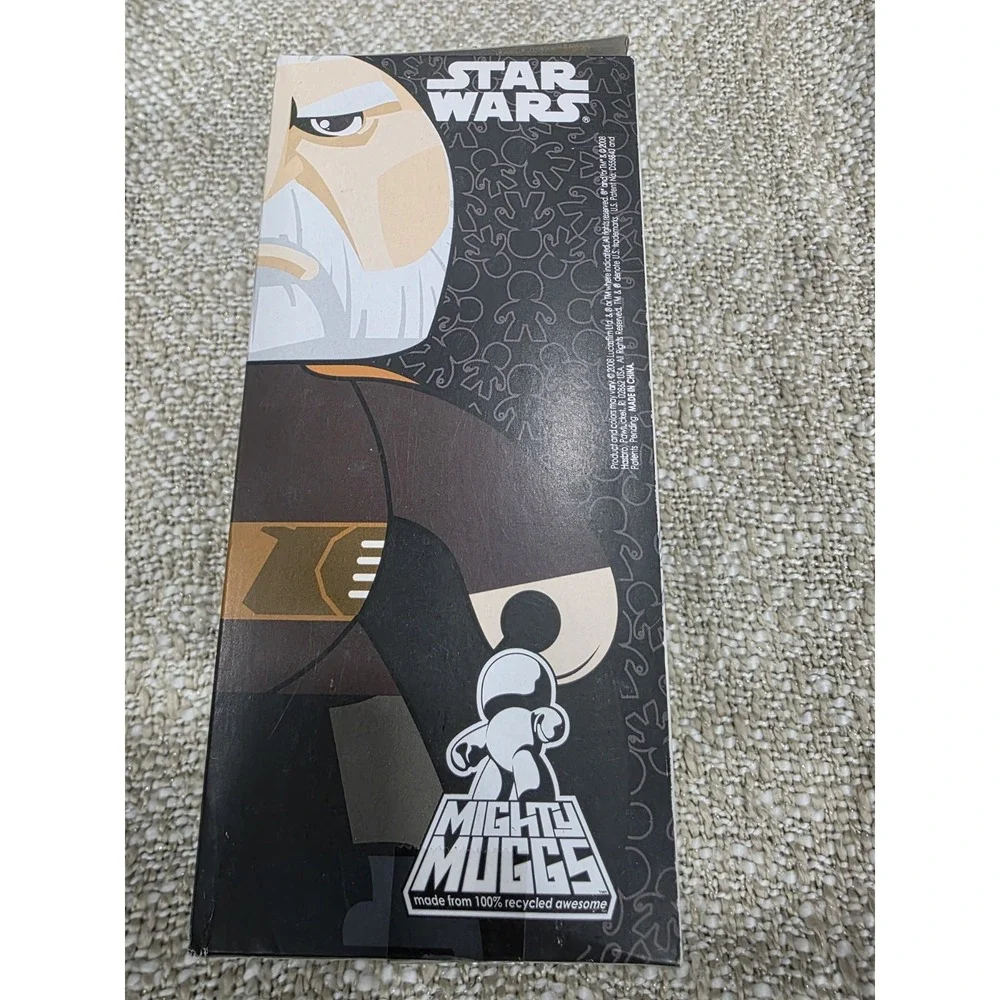 RARE Star Wars Mighty Muggs Count Dooku 2008 Hasbro 6" Action Figure New Sealed - Picture 9 of 9